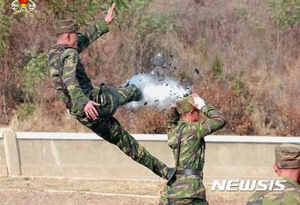 朝鮮特種部隊訓練照罕見曝光