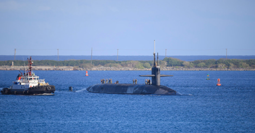 “美國海軍最強大武器”現(xiàn)身關(guān)島 俄媒：靠近臺灣